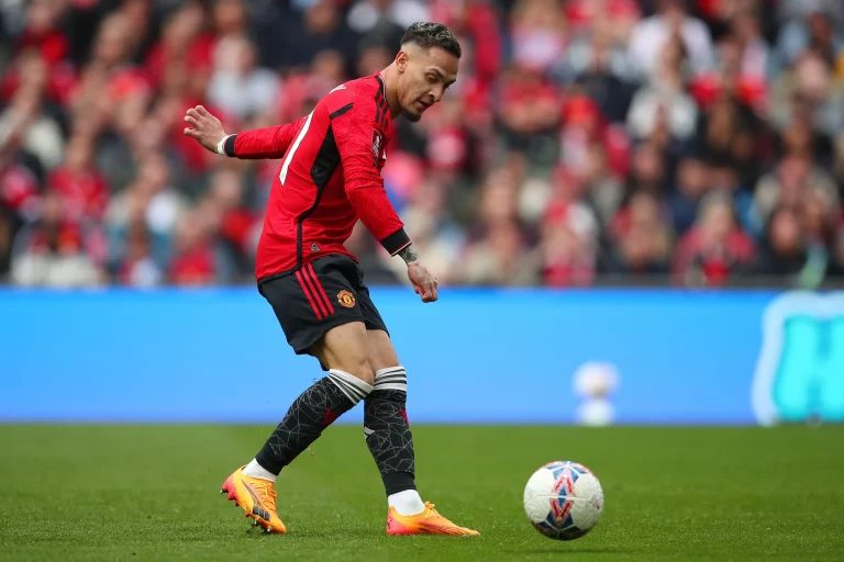 Antony, do Manchester United. Foto: MatchDay Images Limited/Alamy Stock Photo