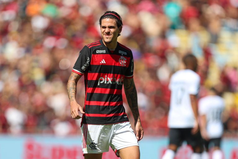 Pedro, atacante do Flamengo