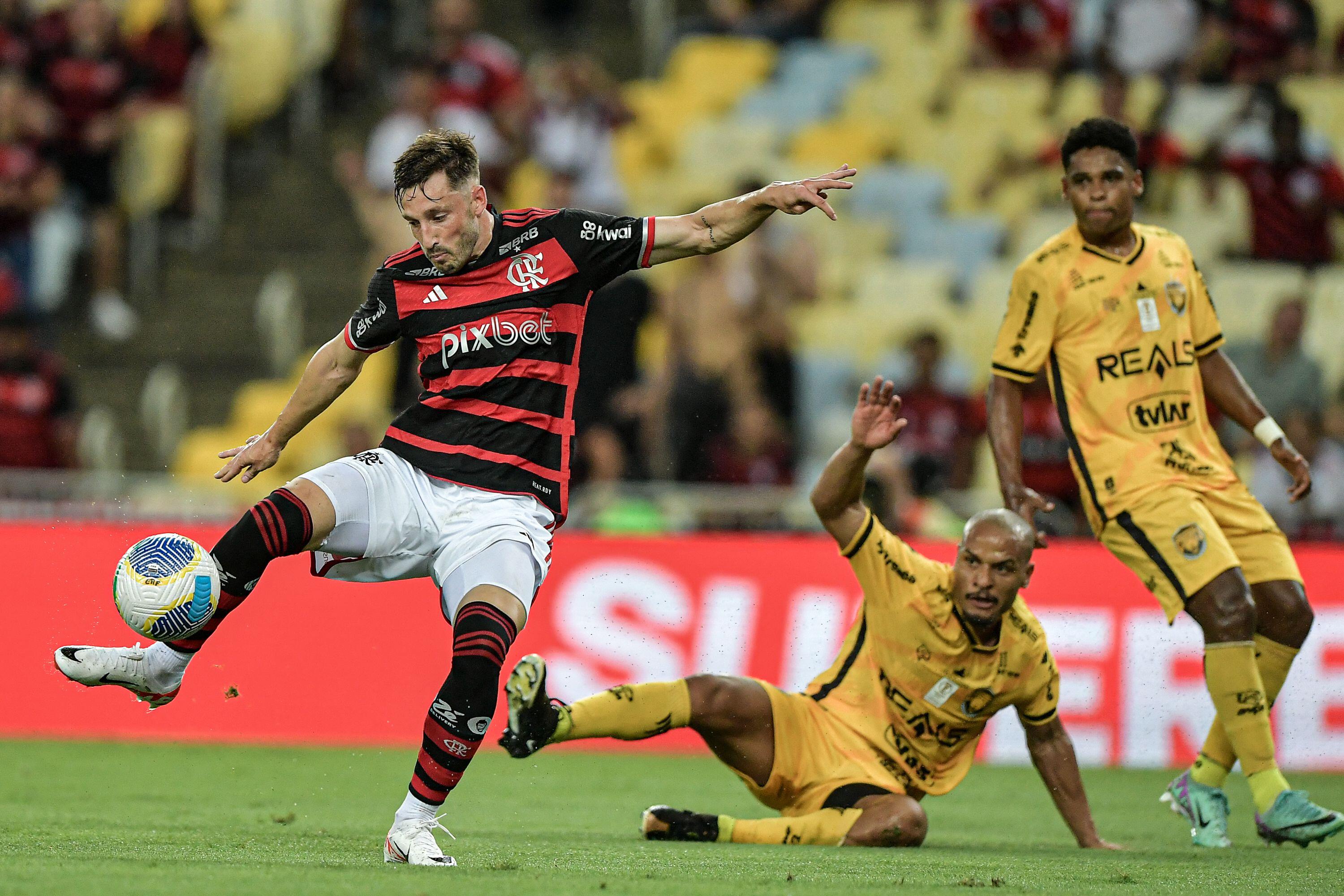 Flamengo x Amazonas no Maracanã, pela partida de ida da terceira fase da Copa do Brasil. (Foto: Divulgação / Alamy)