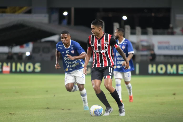 Águia de Marabá 1 x 3 São Paulo, 3ª fase (ida) da Copa do Brasil 2024. Foto: Fernando Torres/Alamy Live News