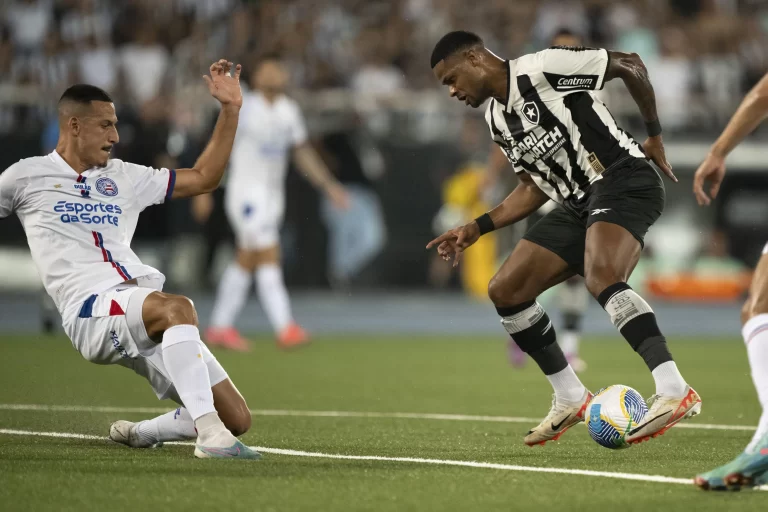 Botafogo x Bahia, Brasileirão 2024. Foto: Jorge Rodrigues/AGIF/Alamy Live News