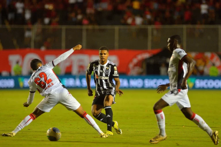 Vitória x Atlético-MG, Brasileirão 2024. Foto: Walmir Cirne/AGIF/Sipa USA/Alamy Live News