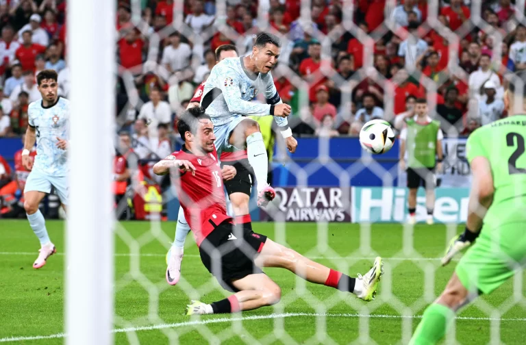 Cristiano Ronaldo pela seleção de Portugal. Foto: Powerpics/Alamy Stock Photo