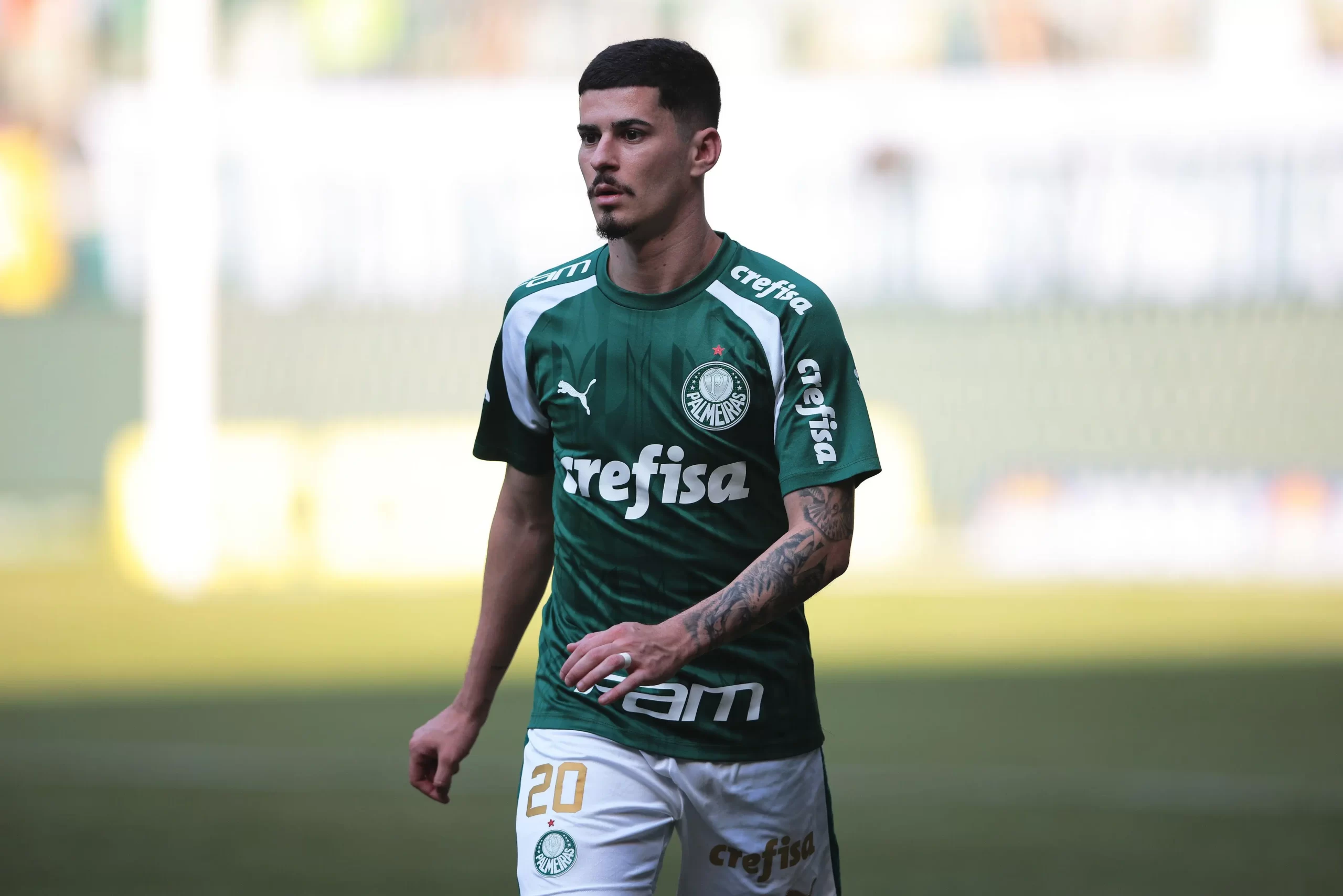 Rômulo, do Palmeiras. Foto: Ettore Chiereguini/AGIF/Sipa USA/Alamy Live News