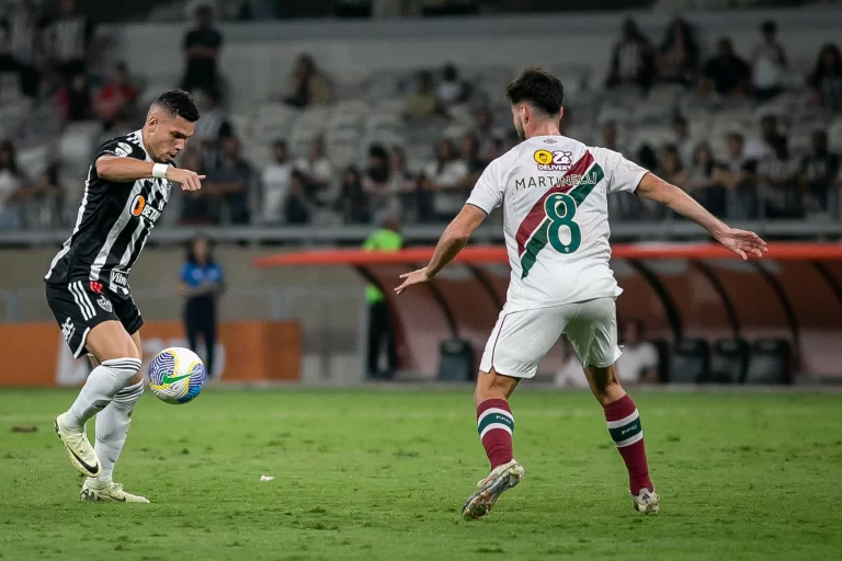 Atlético-MG x Fluminense, Brasileirão 2024. Foto: Fernando Moreno/AGIF/Alamy Live News