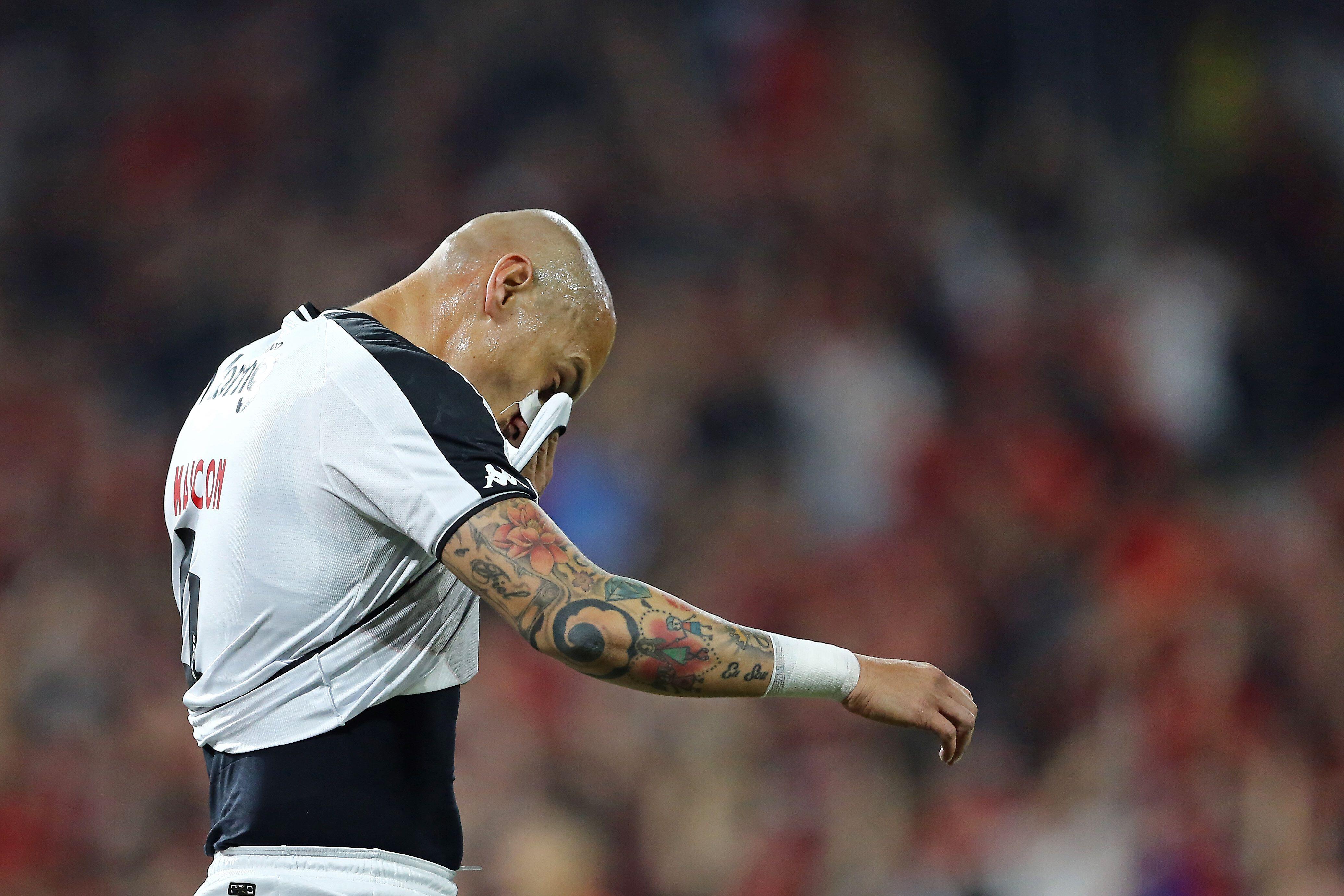 Maicon em Athletico x Vasco pelo jogo de volta das quartas de final da Copa do Brasil