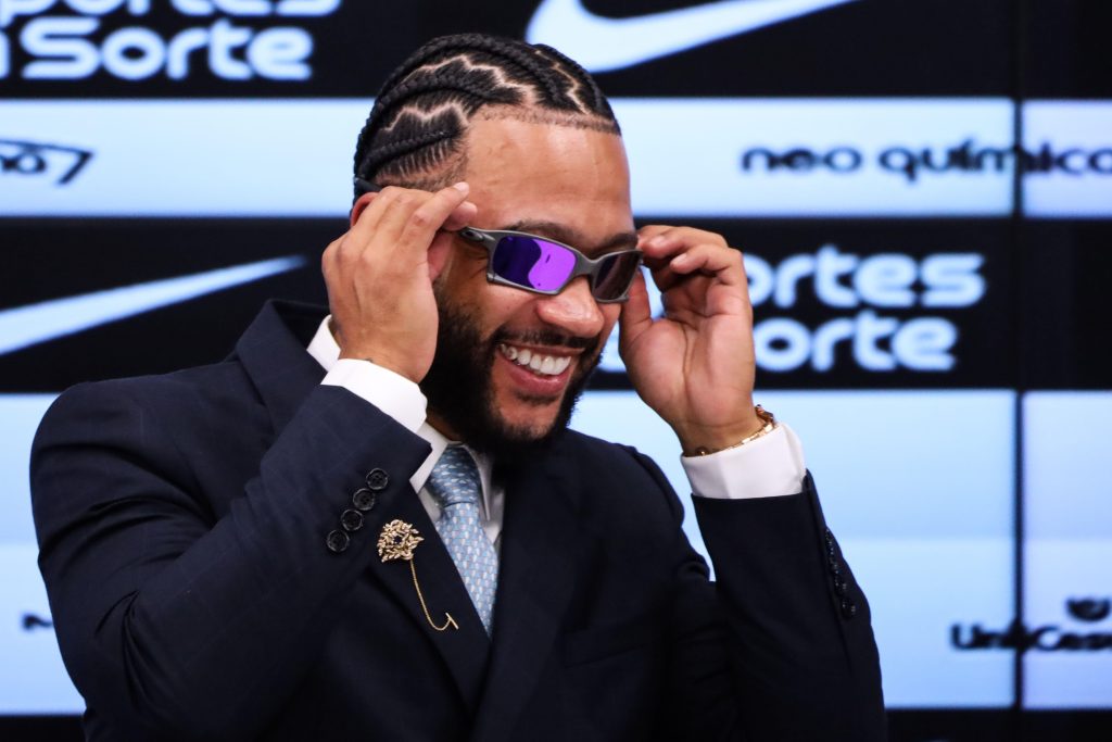 Memphis Depay no Corinthians