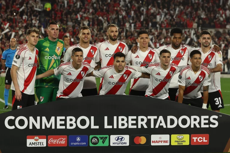 River Plate na Libertadores 2024. Foto: Alejandro Pagni/Alamy Stock Photo