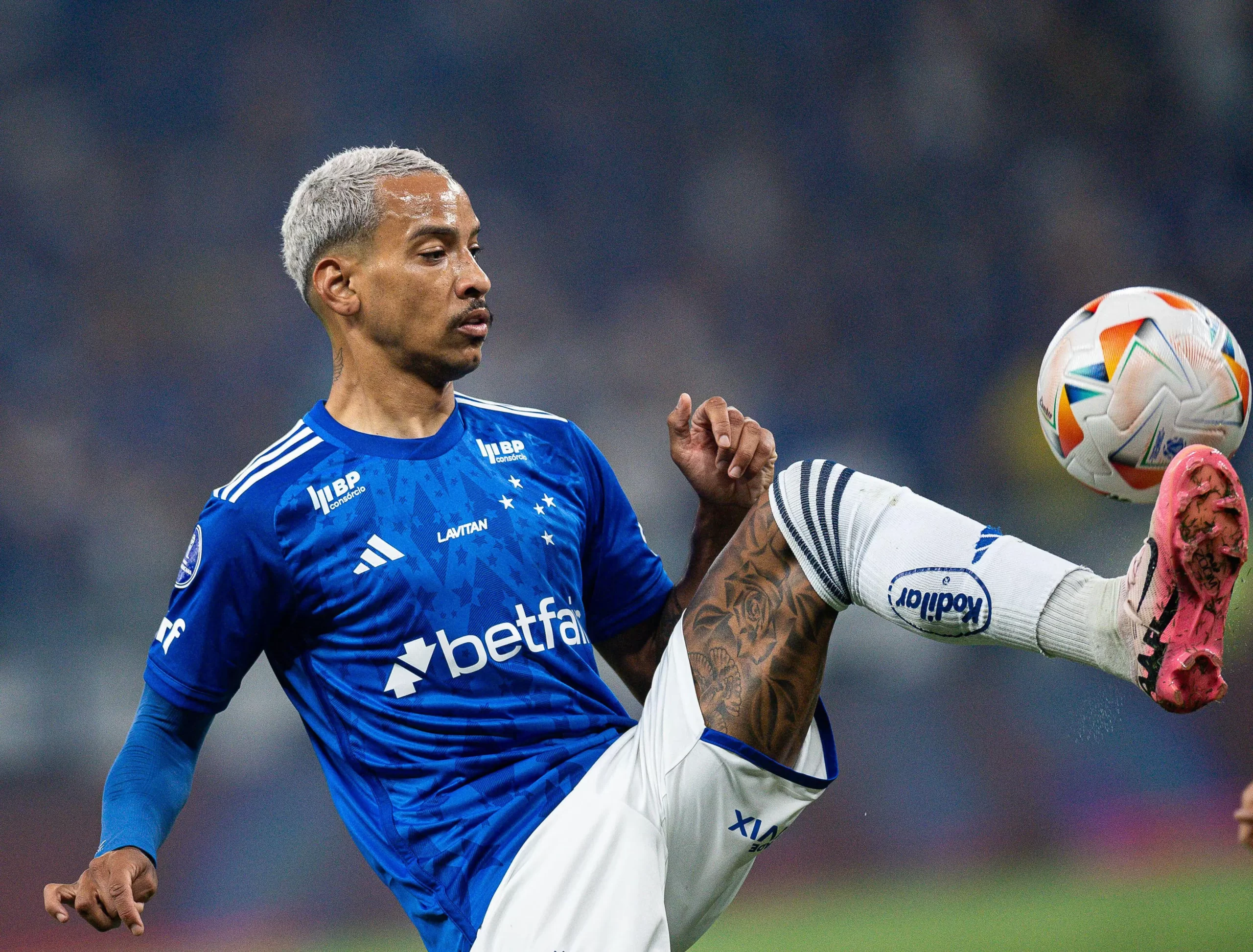 Matheus Pereira, meio-campista do Cruzeiro. Foto: Gledston Tavares/DiaEsportivo/Alamy Live News