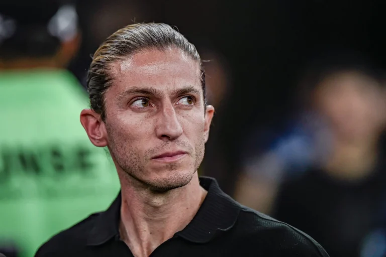 Filipe Luís, técnico do Flamengo. Foto: Brazil Photo Press/Alamy Live News