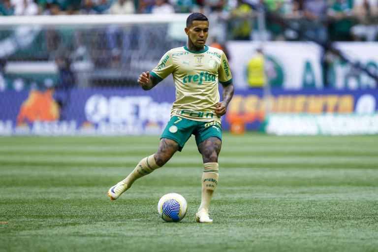 Dudu, atacante do Palmeiras. Foto: Marco Miatelo/AGIF/Alamy Live News