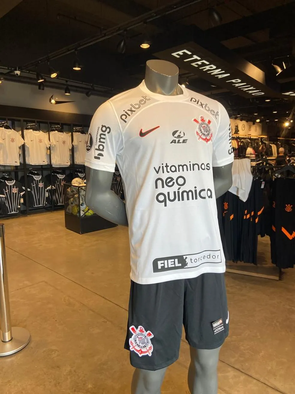 Nova camisa do Corinthians — Foto: Divulgação