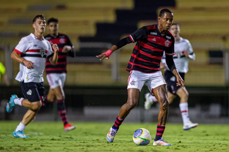 Flamengo sub-20. Foto: Paula Reis/Flamengo