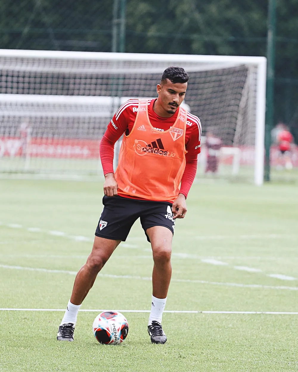 Walce em treino do São Paulo