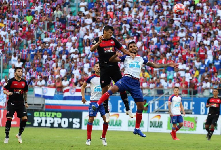 Clássico Ba-Vi, pelo Baiano 2023, neste domingo (29), terá apenas torcida Tricolor. Foto: Mauricia da Matta/EC Vitória