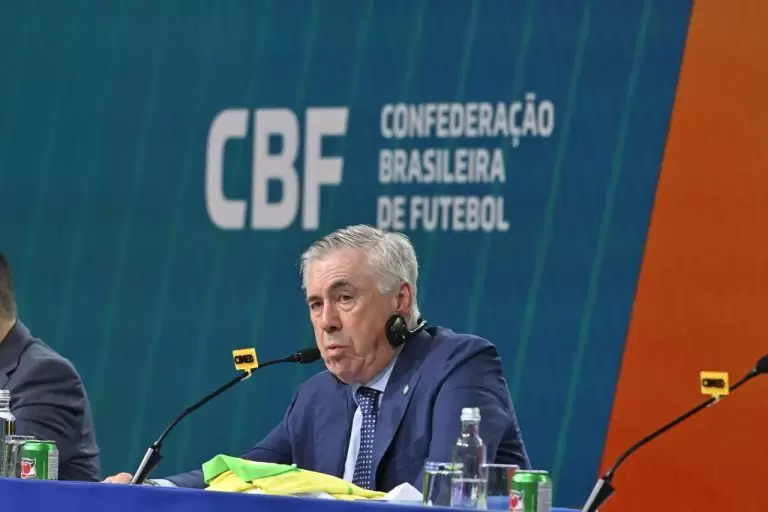 Ancelotti na Seleção Brasileira