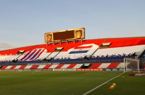 Estádio Defensores del Chaco, em Assunção (Paraguai)