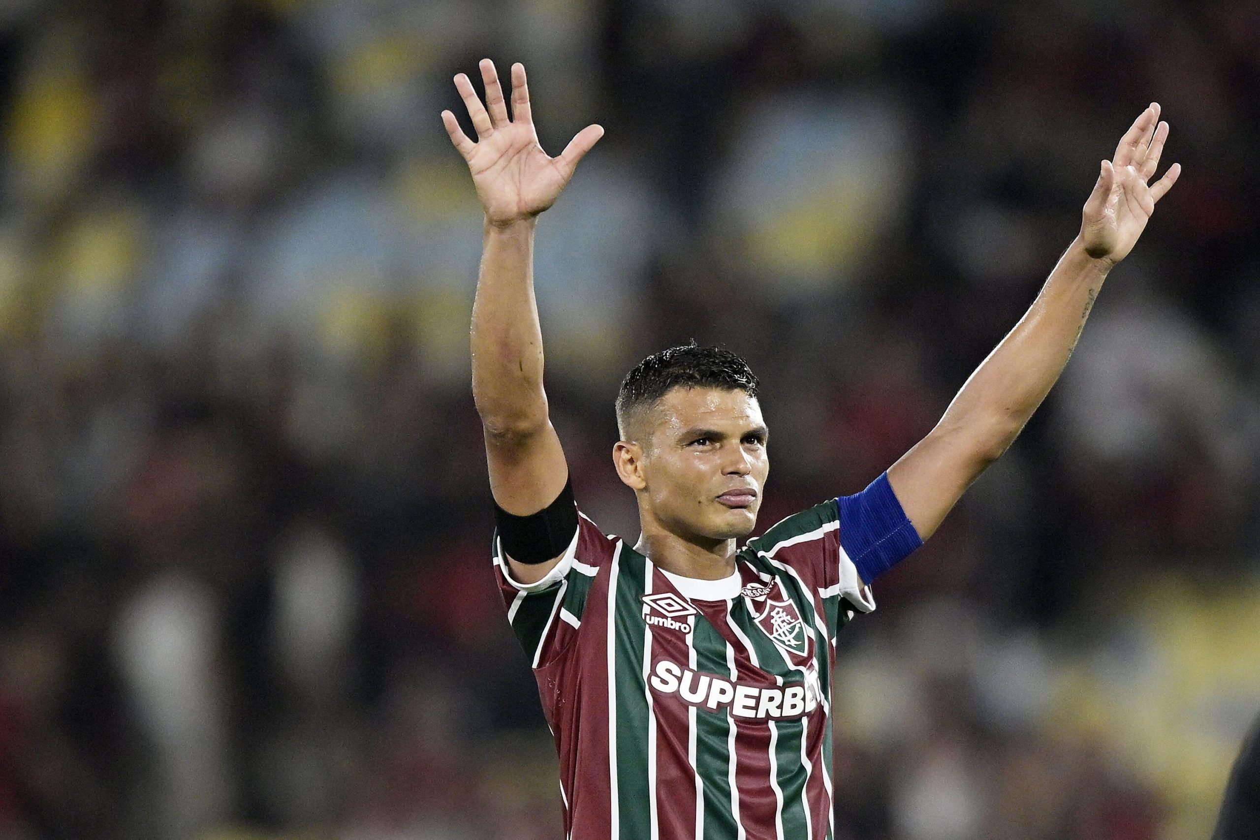 Thiago Silva, zagueiro do Fluminense. Foto: Alexandre Loureiro/AGIF/Sipa USA/Alamy Live News