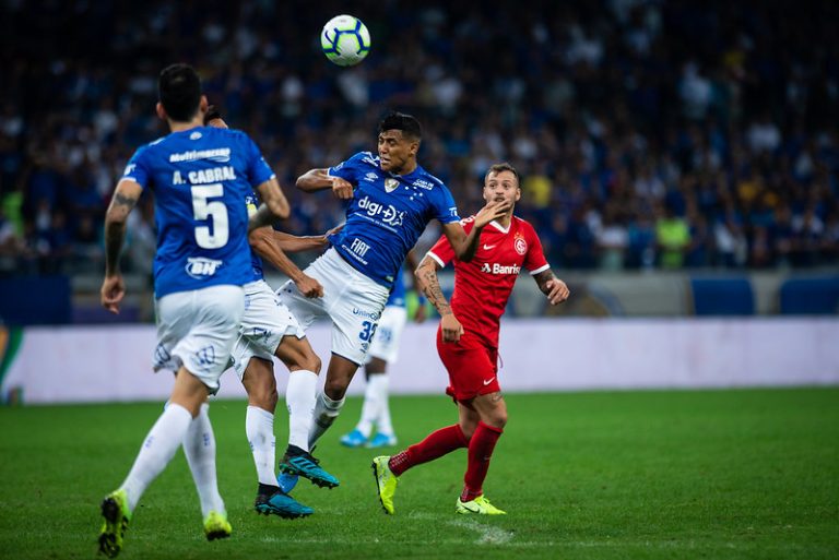 Cruzeiro x Internacional, na Copa do Brasil 2019. Foto: Bruno Haddad/Cruzeiro