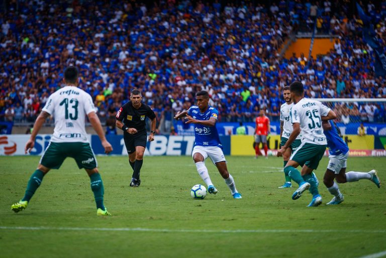 Cruzeiro x Palmeiras, Série A do Brasileirão 2019. Foto: Vinnicius Silva/Cruzeiro