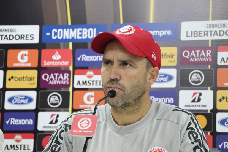 Eduardo Coudet, treinador do Internacional