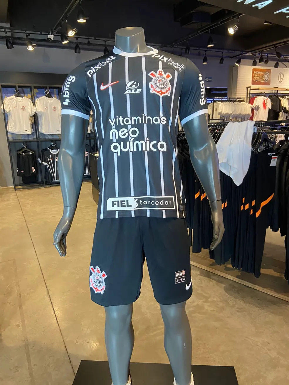 Nova camisa do Corinthians — Foto: Divulgação