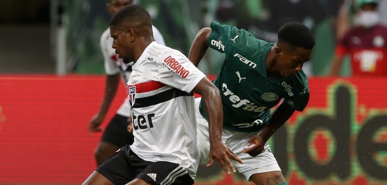 Palmeiras x São Paulo no Brasileirão Sub-20 de 2020. Foto: Fabio Menotti/SE Palmeiras