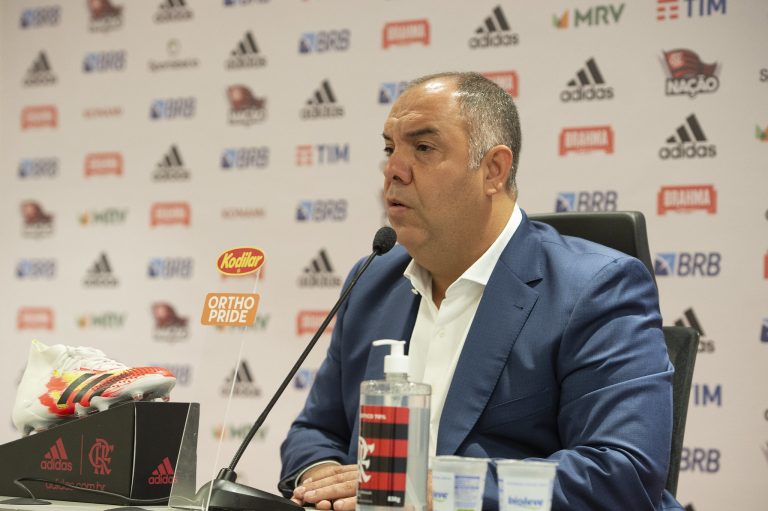 Marcos Braz, vice-presidente de futebol do Flamengo