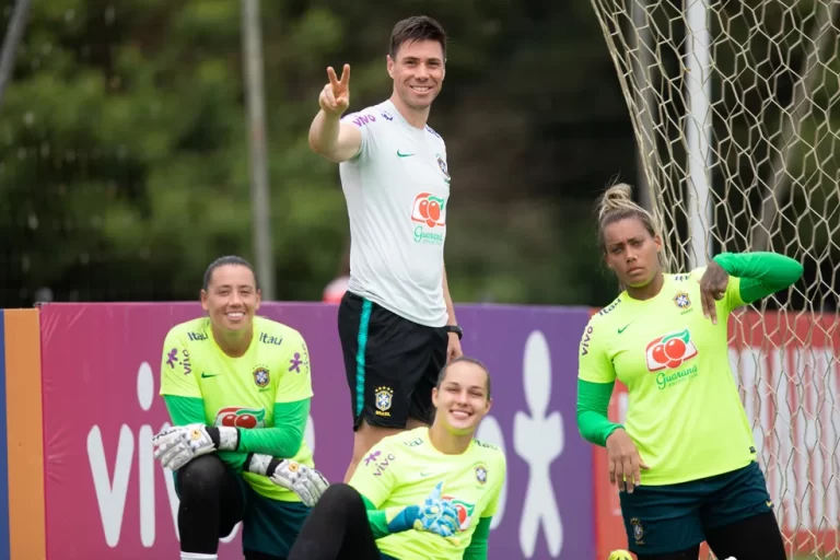 Thiago Mehl, novo preparador de goleiros do Coritiba. Foto: Laura Zago/CBF