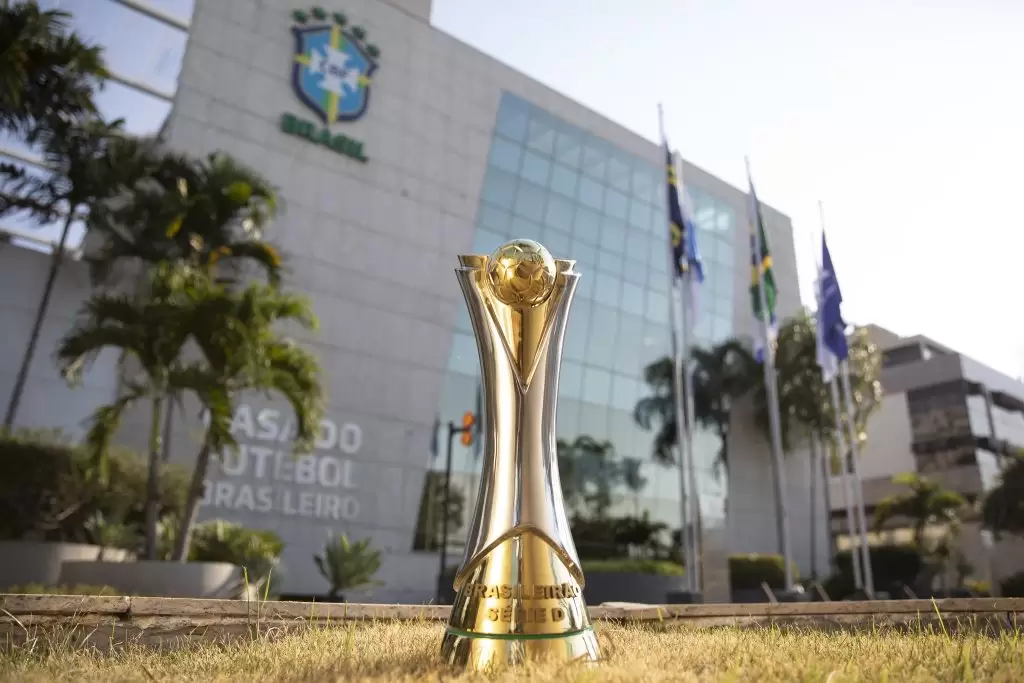 Taça da Série D do Campeonato Brasileiro 2020. Foto: Lucas Figueiredo/CBF