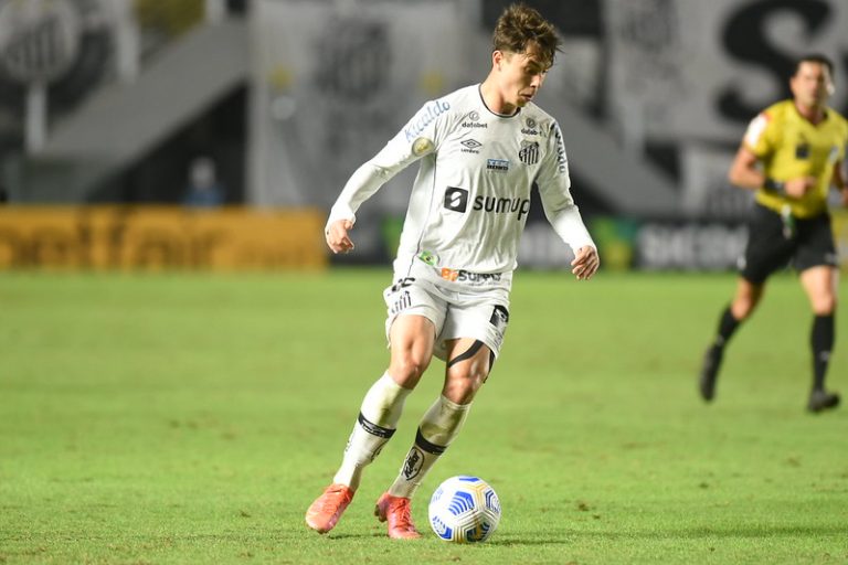 Vinícius Zanocelo, do Santos, é emprestado ao Fortaleza. Foto: Ivan Storti/Santos FC