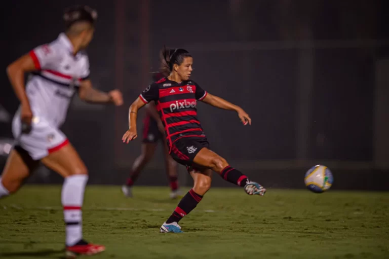 Flamengo feminino no Brasileirão 2024. Foto: Paula Reis/CR Flamengo