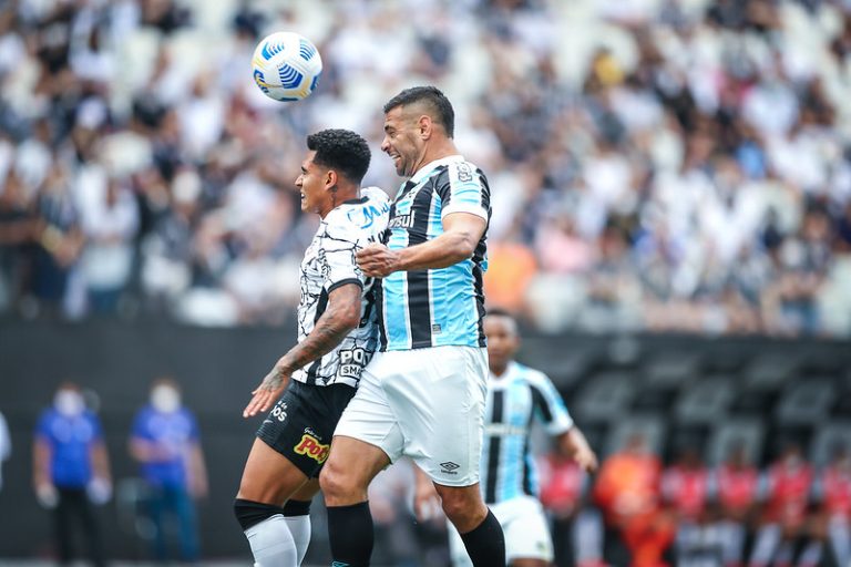 Corinthians x Grêmio, Brasileirão 2021. Foto: LUCAS UEBEL/GREMIO FBPA