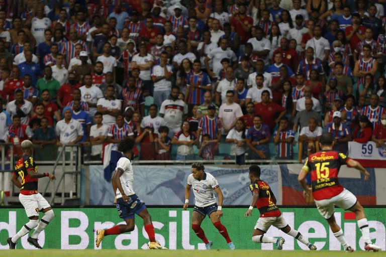 Sport e Bahia se enfrentam na próxima quarta-feira (22). Foto: Felipe Oliveira/EC Bahia