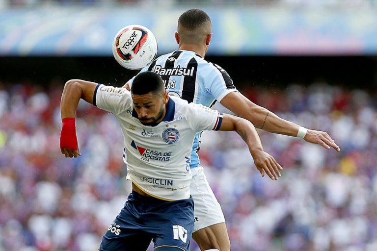 Bahia x Grêmio, pela Série B 2022. Foto: Felipe Oliveira / EC Bahia