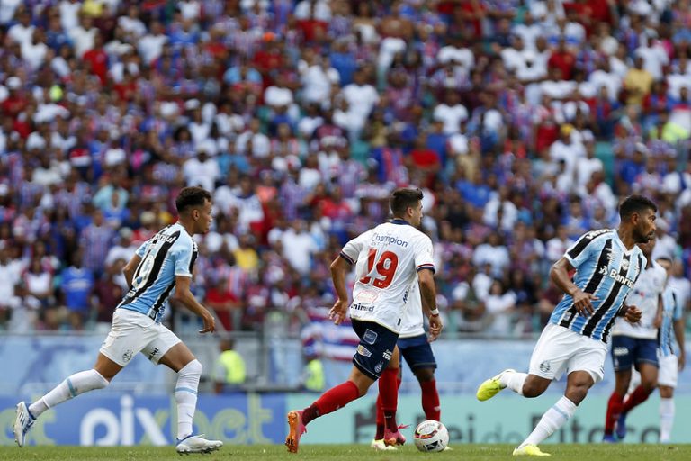 Bahia x Grêmio, pela Série B 2022. Foto: Felipe Oliveira / EC Bahia