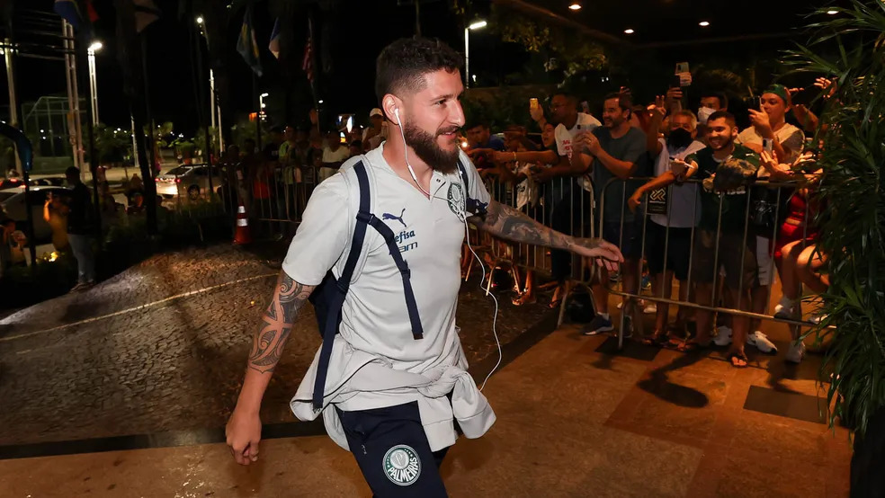 Zé Rafael, meio-campista do Palmeiras — Foto: Cesar Greco / Palmeiras