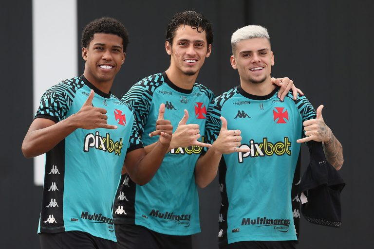 Gabriel Pec Andrey Santos Marlon Gomes Vasco