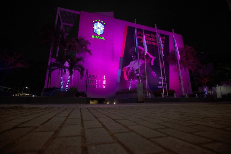 Fachada da Confederação Brasileira de Futebol. Foto: Lucas Figueiredo/CBF