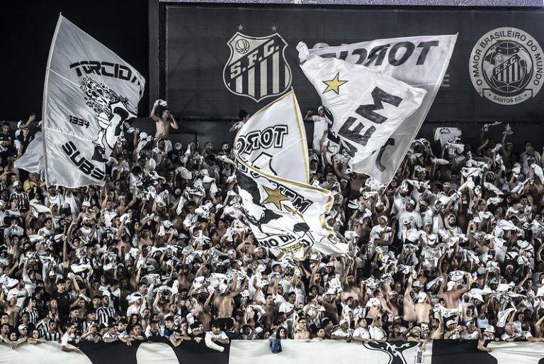 Torcida do Santos. Foto: Ivan Storti/Santos FC