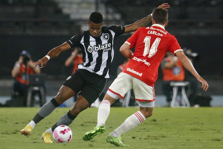 Botafogo x Internacional, Brasileirão 2022. Foto: Vitor Silva/Botafogo.