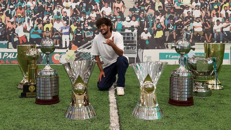 Gustavo Scarpa, ex-Palmeiras. Foto: Cesar Greco/Palmeiras