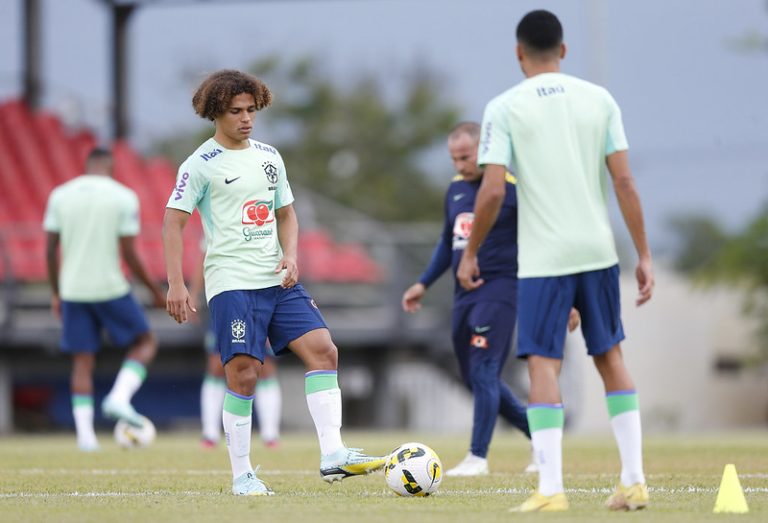 Guilherme Biro, zagueiro do Corinthians e Seleção Brasileira. Foto: Rafael Ribeiro/CBF