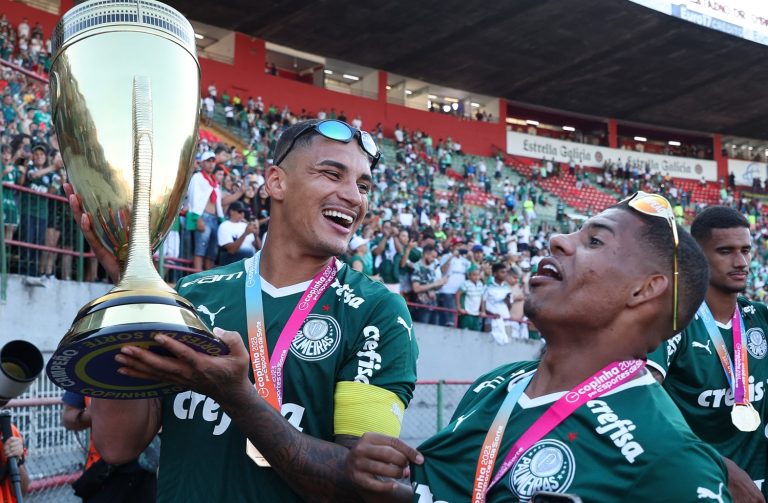 Henri, zagueiro e capitão do Palmeiras na Copinha 2023. Foto: Fabio Menotti/Palmeiras