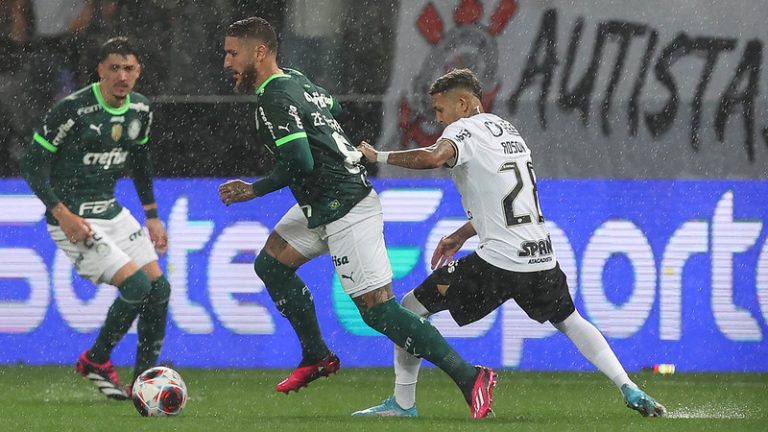 Palmeiras x Corinthians, Brasileirão 2023. Foto: Cesar Greco/Palmeiras