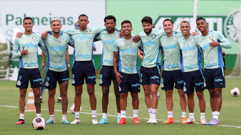 Elenco do Palmeiras.