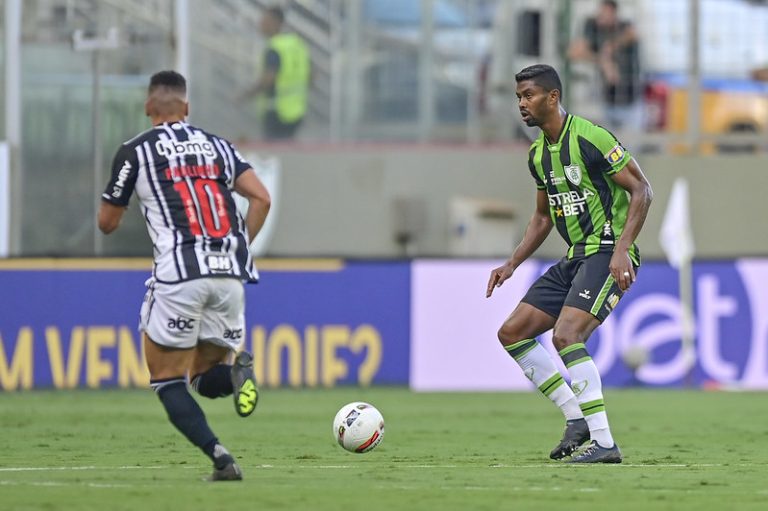 América-MG x Atlético-MG no Campeonato Mineiro 2023. Foto: Mourão Panda/América-MG