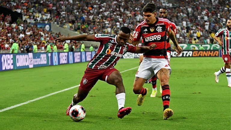 Flamengo x Fluminense pela final do Cariocão. Foto: MAILSON SANTANA/FLUMINENSE FC