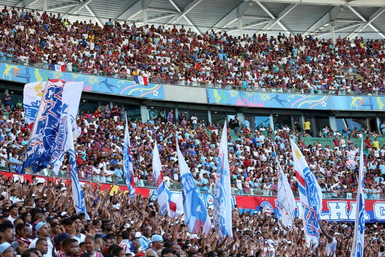 Torcida do Bahia. Foto: Felipe Oliveira/EC Bahia