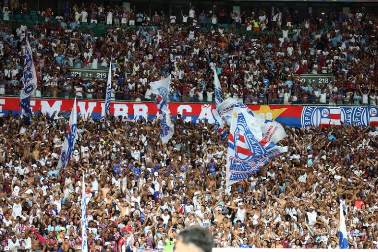 Torcida do Bahia. Foto: Felipe Oliveira/EC Bahia